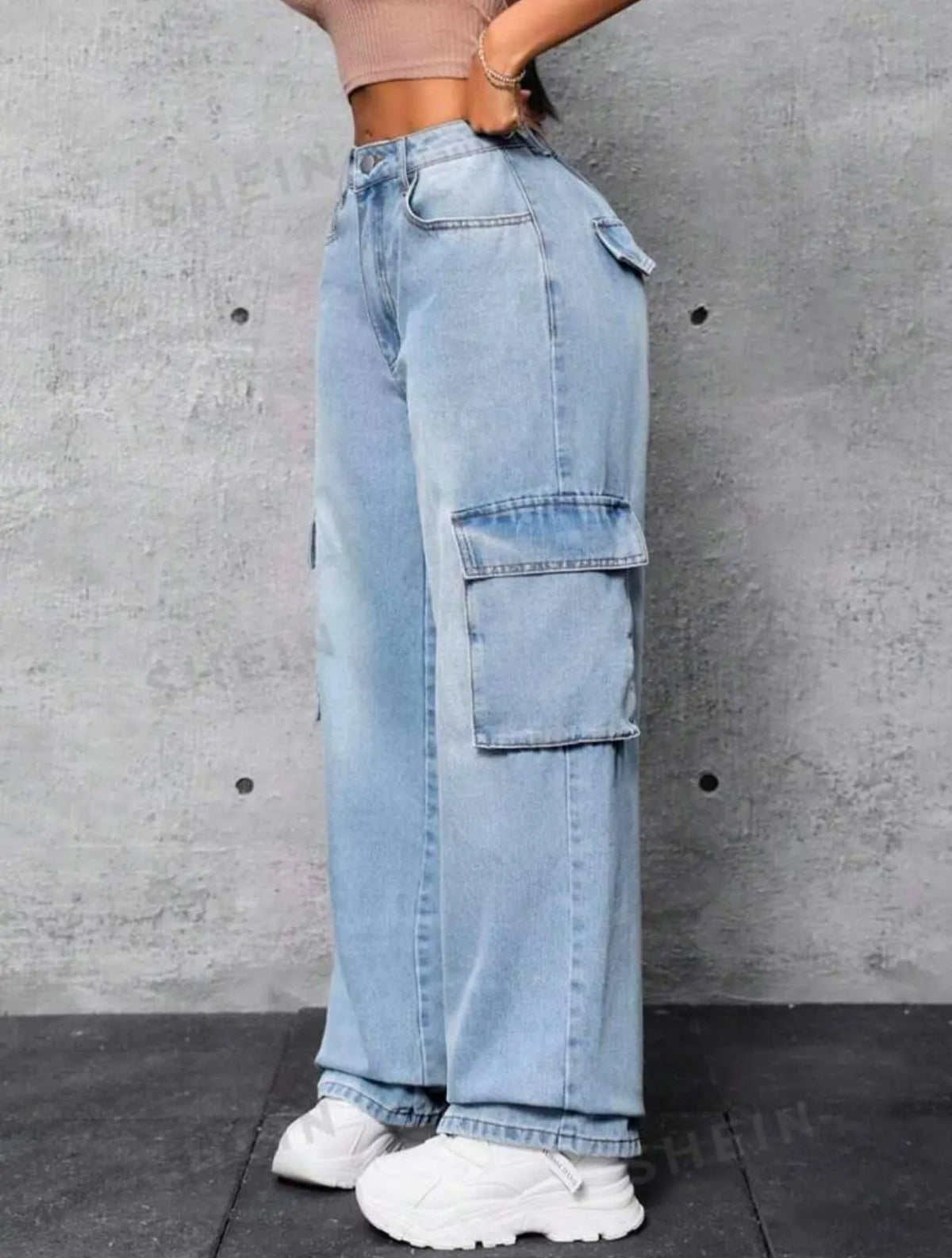 Ice Blue High Waist jeans