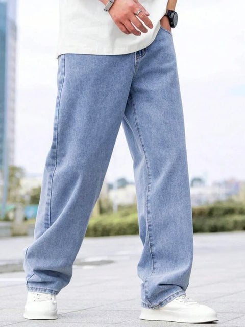 Ice Blue Wide Leg jeans