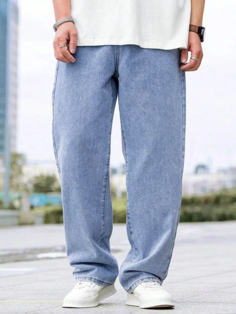Ice Blue Wide Leg jeans