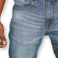 Lined Light Whiskers Jeans