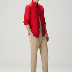 Men Red Shirt