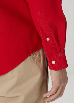 Men Red Shirt