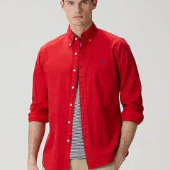 Men Red Shirt