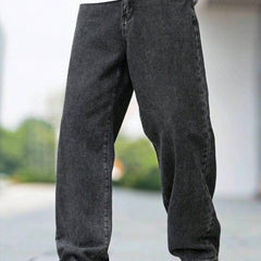 Black Loose Fit Jeans