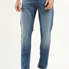 Mid Rise Blue Jeans