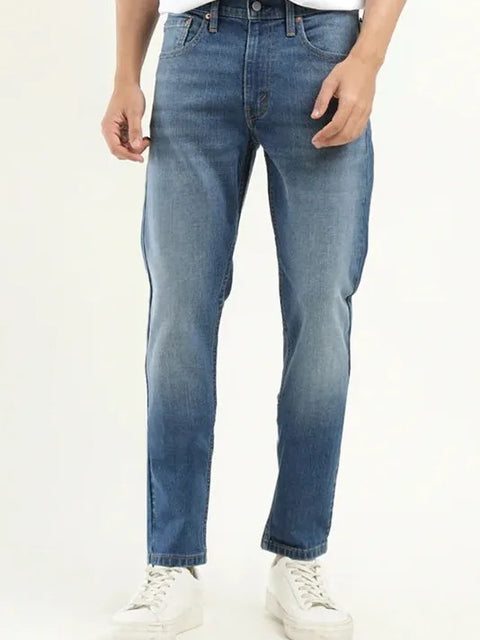 Mid Rise Blue Jeans