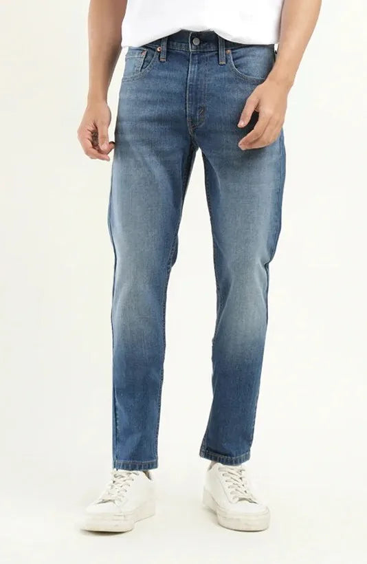 Mid Rise Blue Jeans