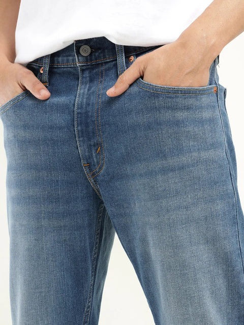Mid Rise Blue Jeans