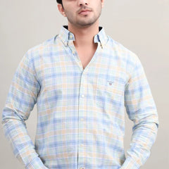 MULTIPLE CHECK COTTON SHIRT