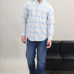 MULTIPLE CHECK COTTON SHIRT