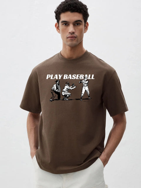 Oversized Baseball T-Shirt