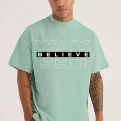 Oversized Believe T-Shirt