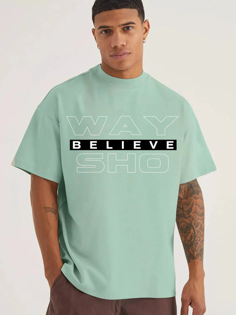 Oversized Believe T-Shirt