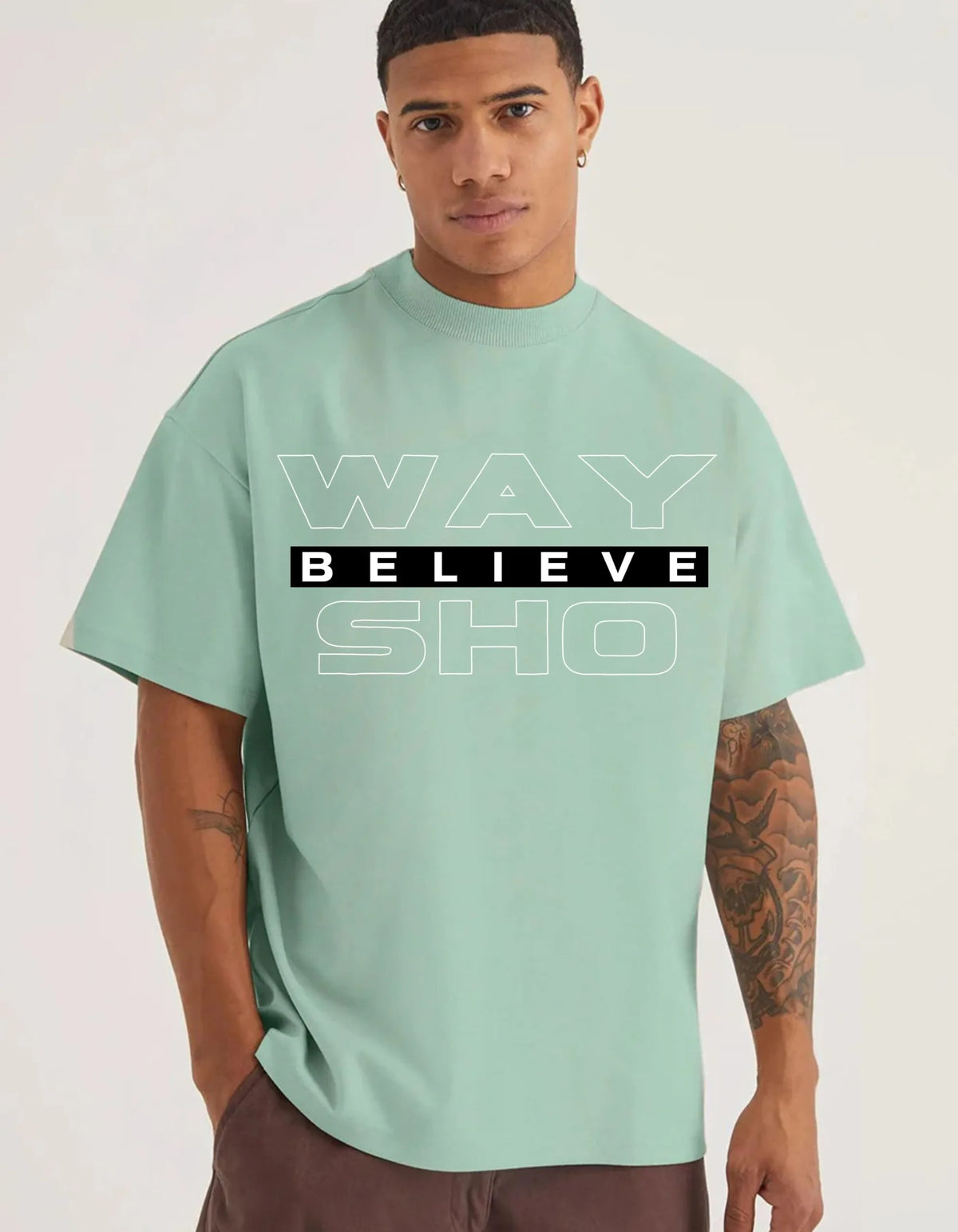 Oversized Believe T-Shirt