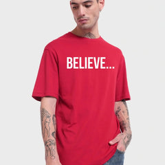 Oversized Believe T-Shirt