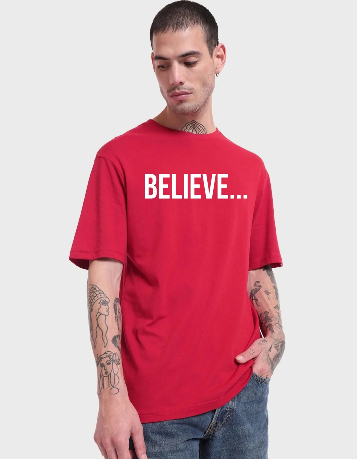 Oversized Believe T-Shirt