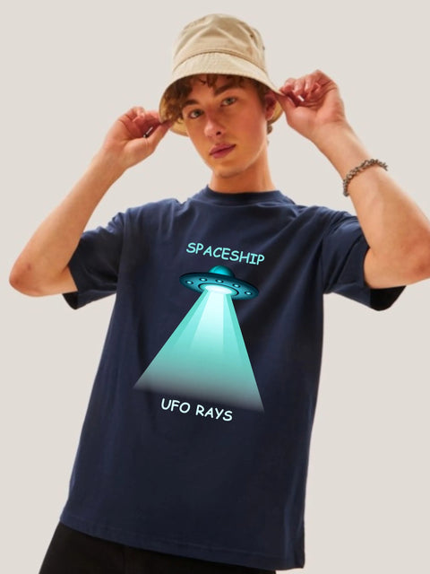 Oversized Spaceship T-Shirt
