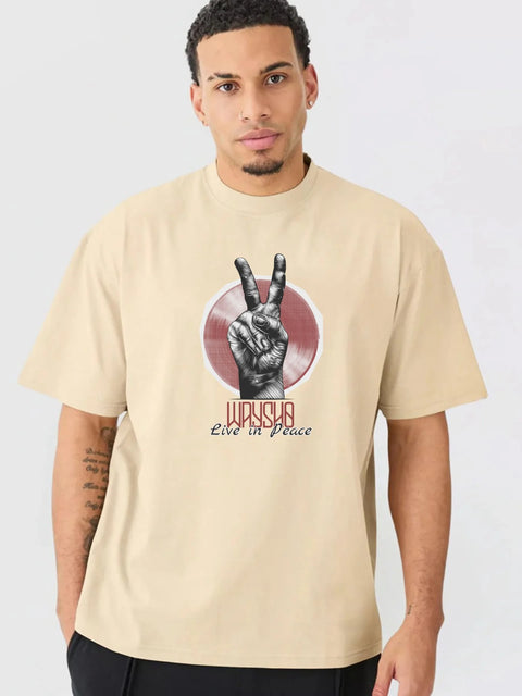 Peace Oversized T-shirt