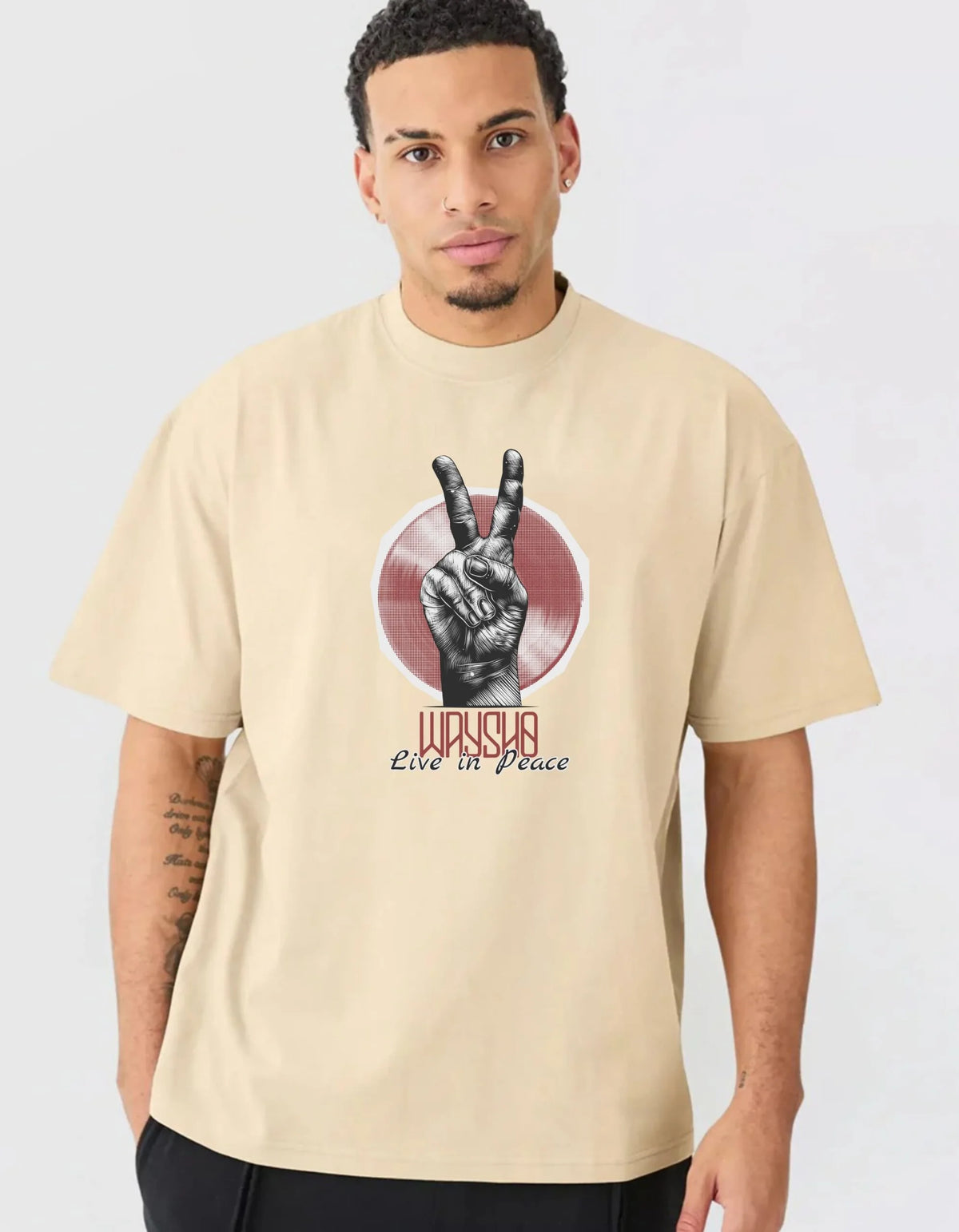 Peace Oversized T-shirt