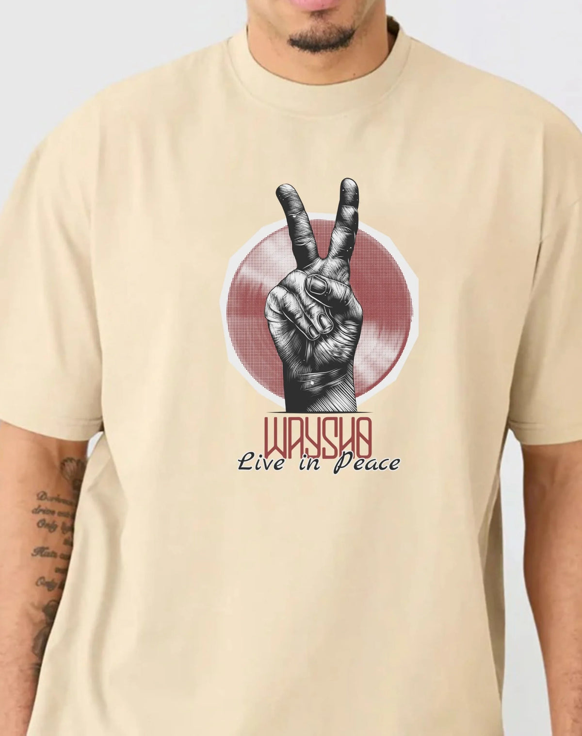 Peace Oversized T-shirt