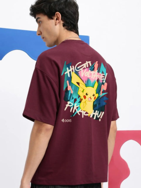 Pikachu Cotton T-Shirt