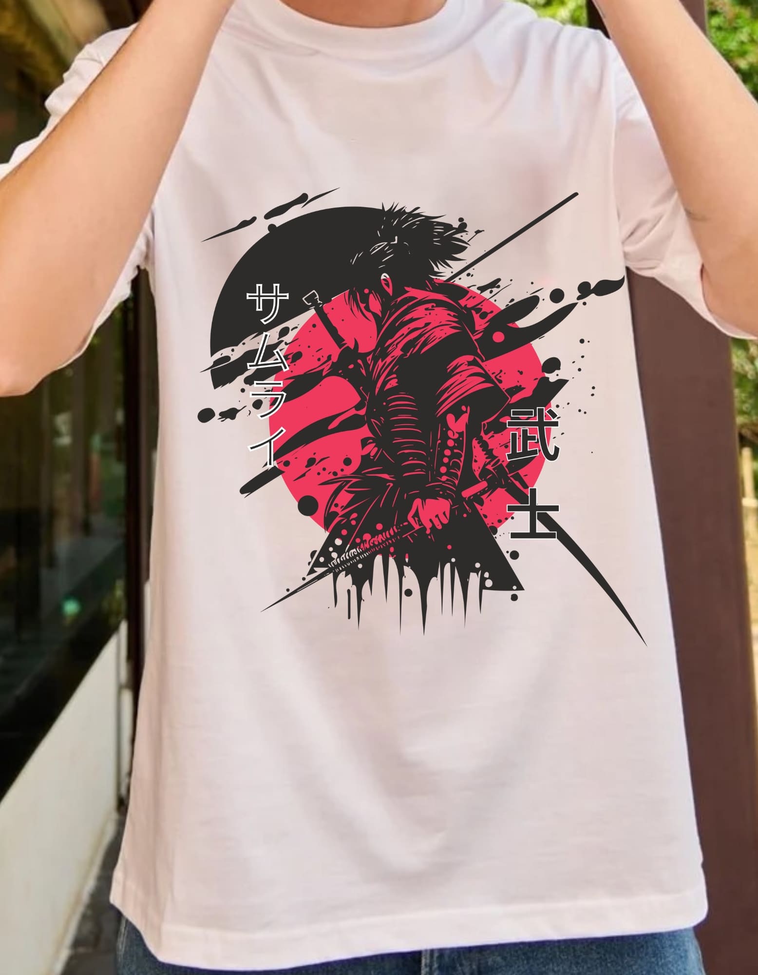 War-Like Oversized T-Shirt