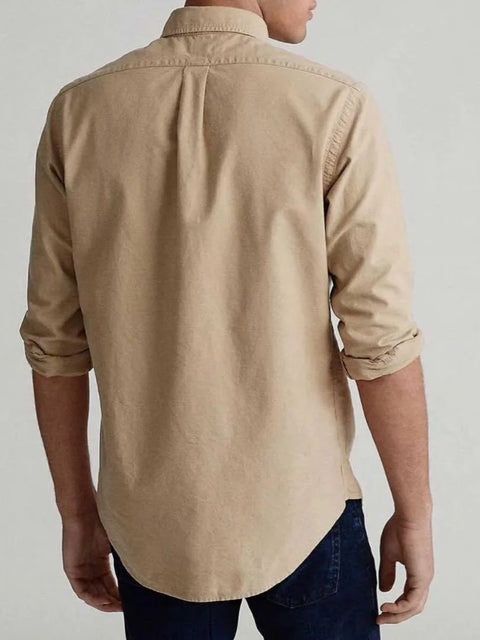 Regular Fit Brown Shirt