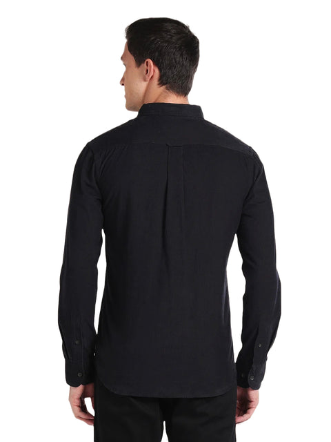 Corduroy Dark Sky Blue Shirt
