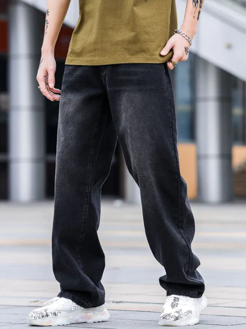 Shaded Baggy Jeans