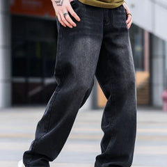 Shaded Baggy Jeans