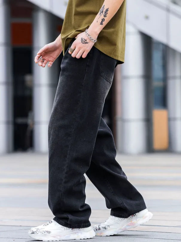 Shaded Baggy Jeans