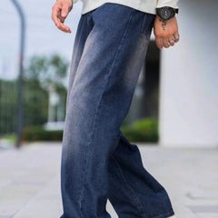 Shaded Loose Fit Jeans