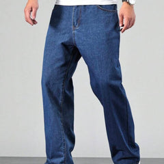 Stone Blue Baggy Jeans