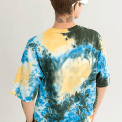 Awsome Tie Dye Cotton T-shirt