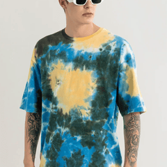 Awsome Tie Dye Cotton T-shirt