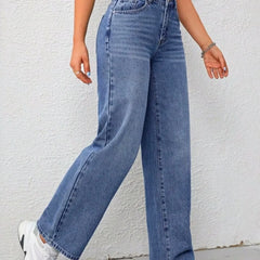 Whisker wash jeans