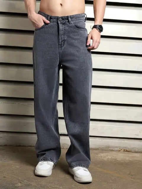 Wide Leg Baggy Jeans