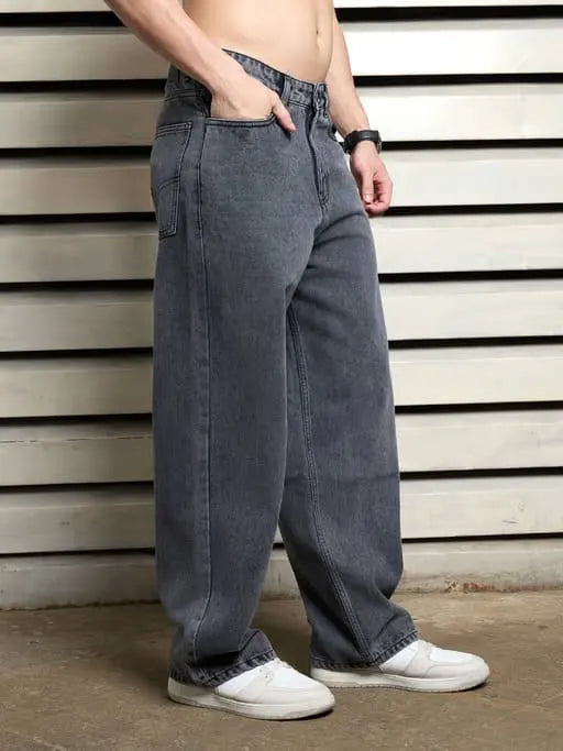 Wide Leg Baggy Jeans