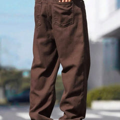 Brown Baggy Jeans