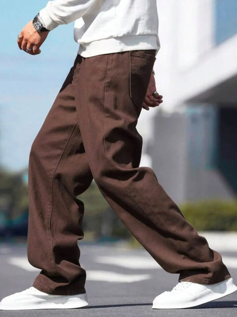 Brown Baggy Jeans