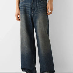 Blue super baggy jeans