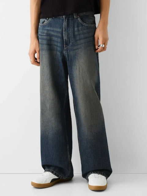 Blue super baggy jeans