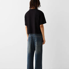 Blue super baggy jeans