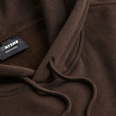 Men Brown Oversized Hoodie