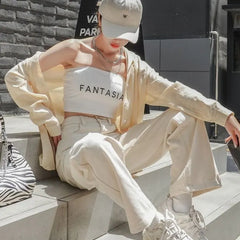 Cream High Waist