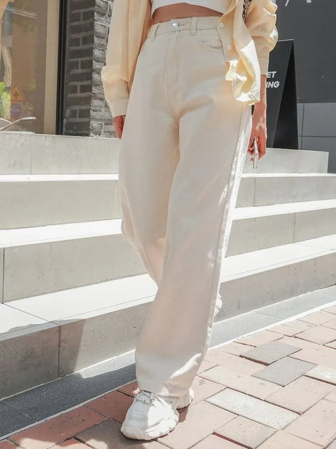 Cream High Waist