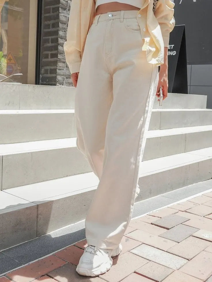 Cream High Waist
