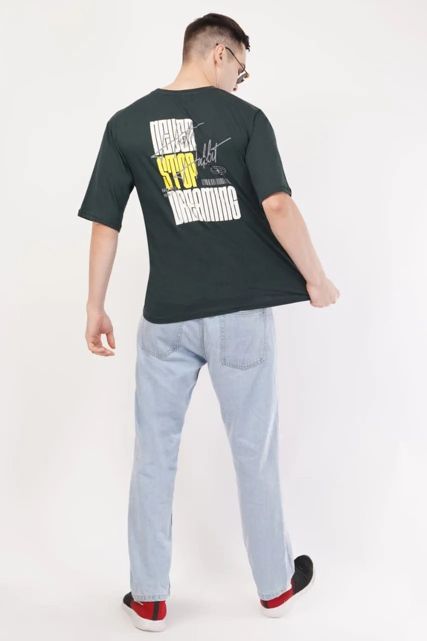fame Drop Shoulder T-Shirt