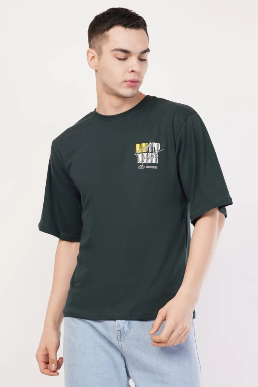 fame Drop Shoulder T-Shirt