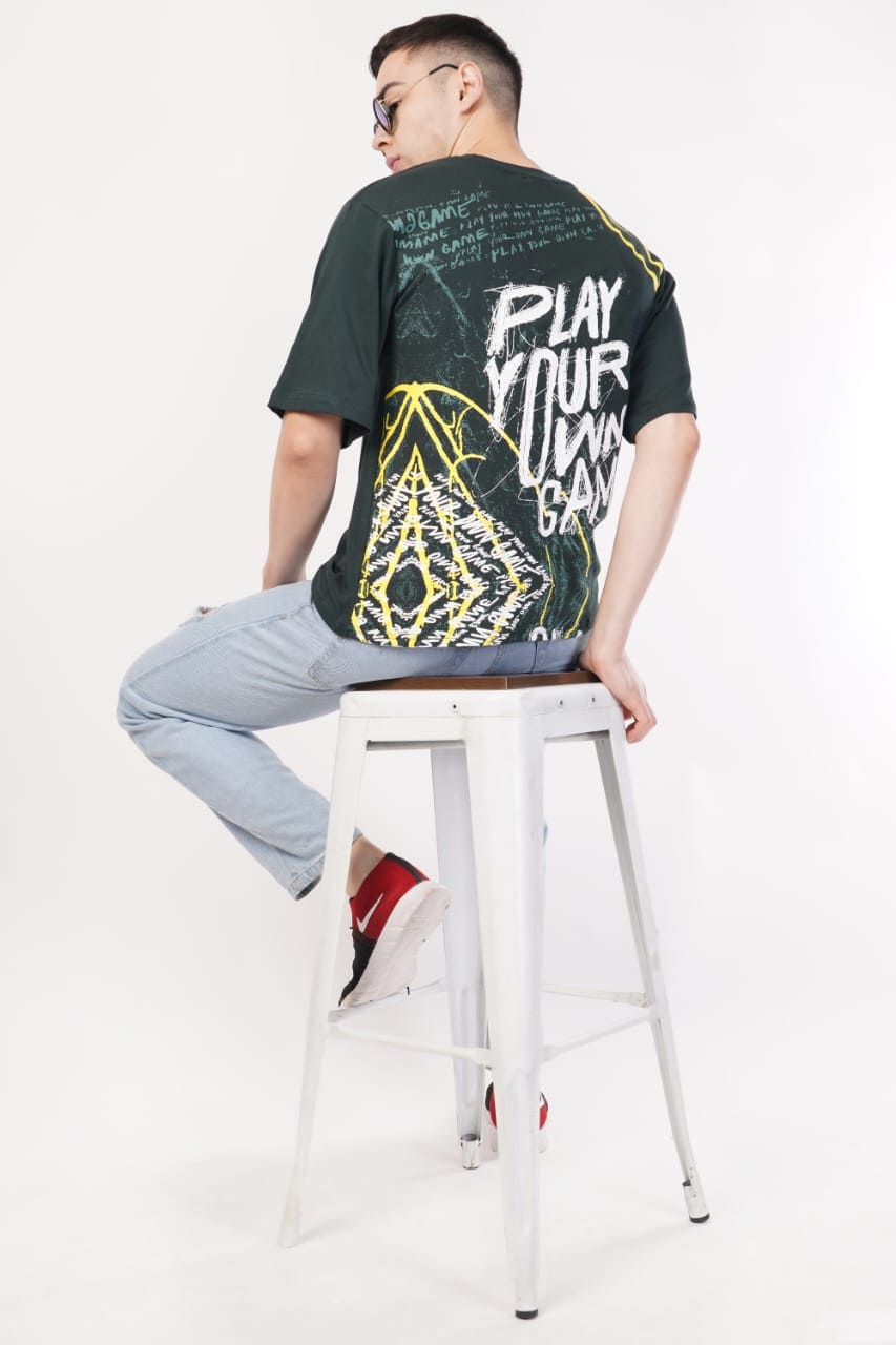 Wows Back Printed T-Shirt